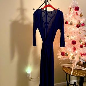 Lulus Maxi Wrap Dress